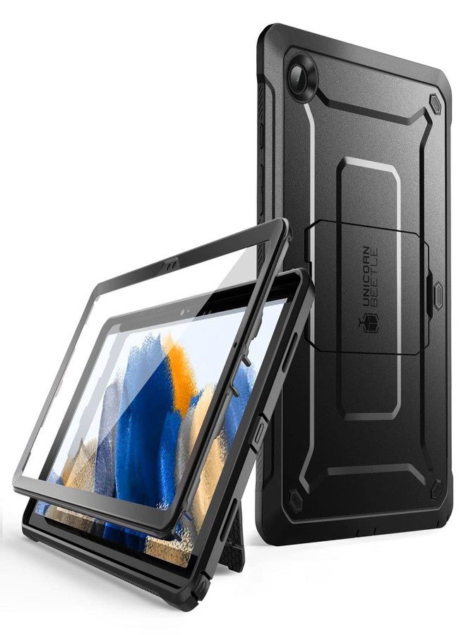 SUPCASE for Galaxy Tab A8 Case with Stand (Unicorn Beetle Pro), [Built-in Screen Protector] Full-Body Rugged Shockproof Heavy Duty Protective Tablet Case for Samsung Galaxy Tab A8 10.5 Inch, Black - Image 1